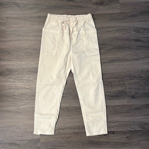Zara Ivory Jogger